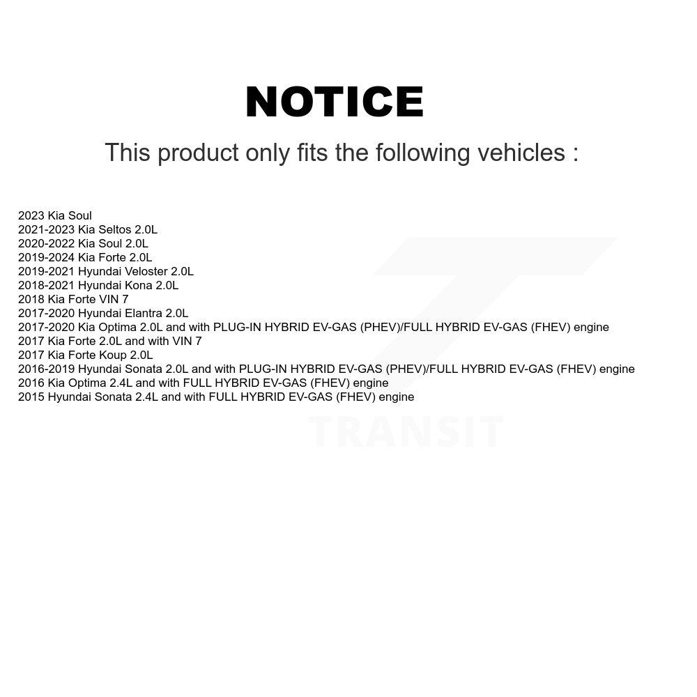 Bobine allumage pour Hyundai Kia Elantra Forte Kona Seltos Sonata Soul Optima Koup KMP-100015