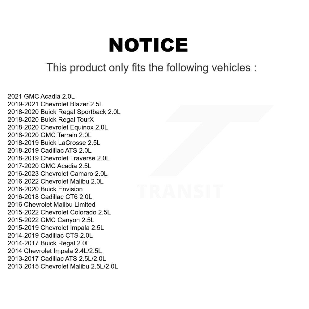 Bobine allumage pour Chevrolet GMC Equinox Colorado Malibu Canyon Terrain Buick ATS KMP-100237