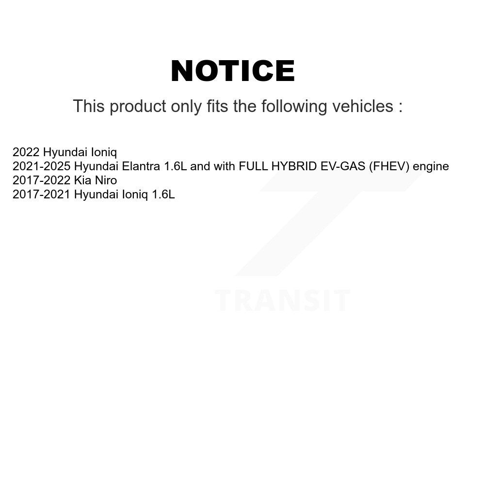 Bobine allumage pour Hyundai Elantra Ioniq Kia Niro KMP-100497