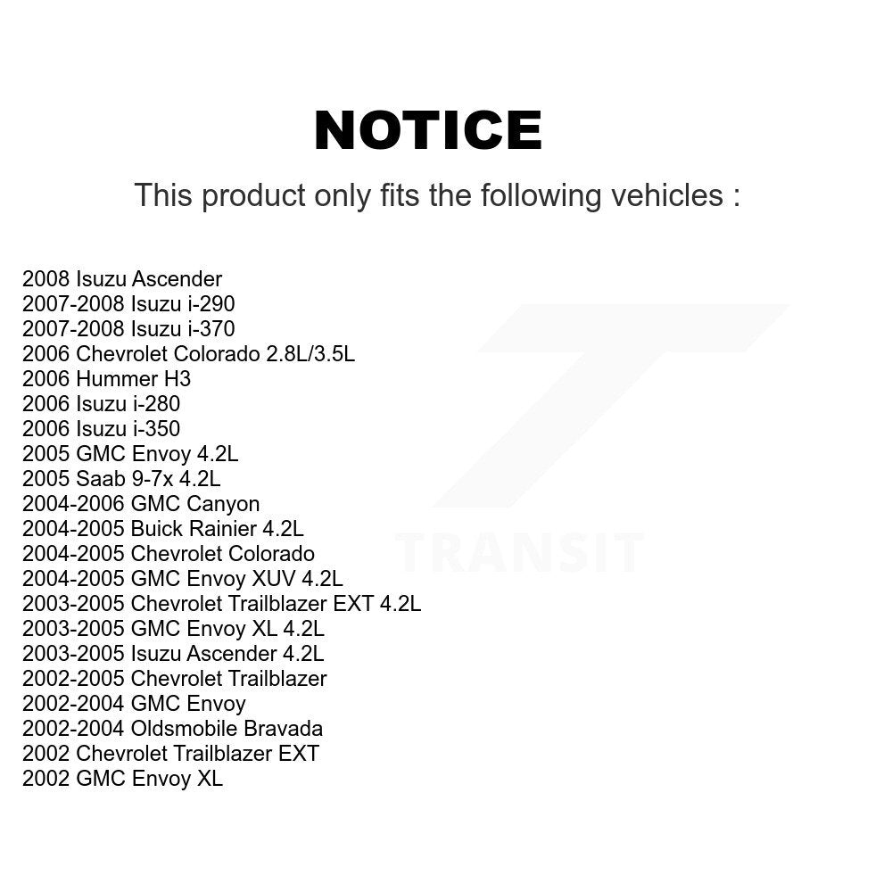 Bobine allumage pour GMC Chevrolet Colorado Canyon Envoy Trailblazer Hummer H3 XL KMP-100507