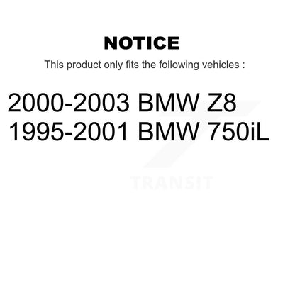 [Avant + Arrière] Kit de plaquette (céramique) de frein pour BMW 750iL Z8 KTC-100615