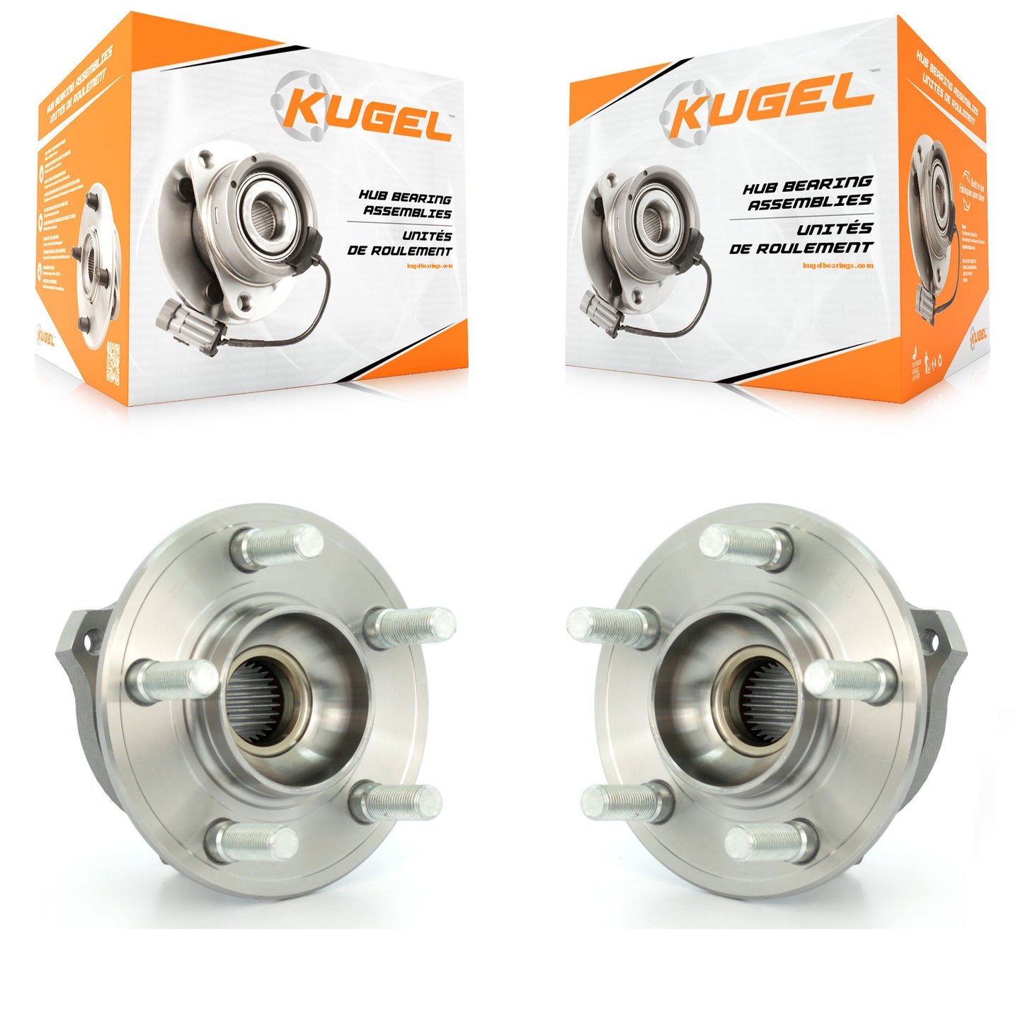 [Avant] Kit d'ensemble roulement de roue et moyeu pour Dodge Charger Chrysler 300 Challenger Magnum K70-100297