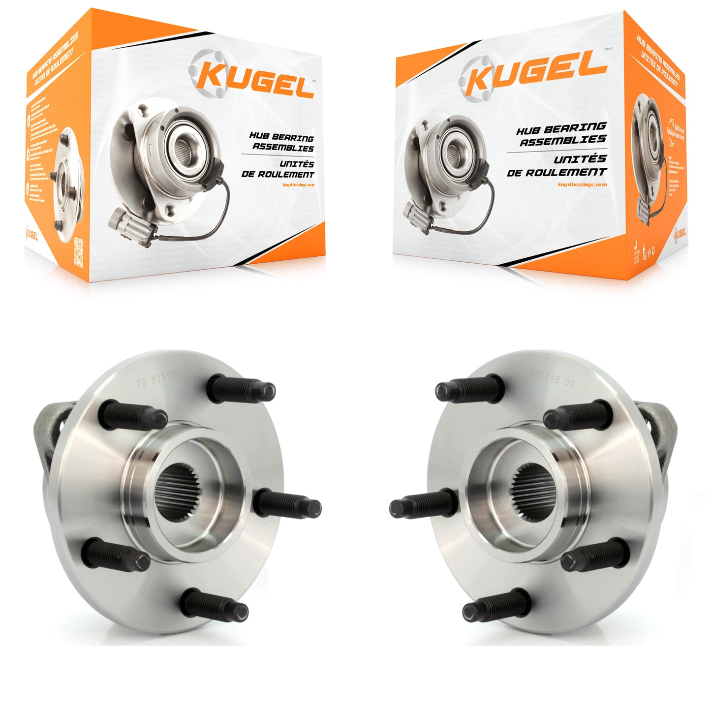 [Avant] Kit d'ensemble roulement de roue et moyeu pour Chevrolet HHR K70-100304