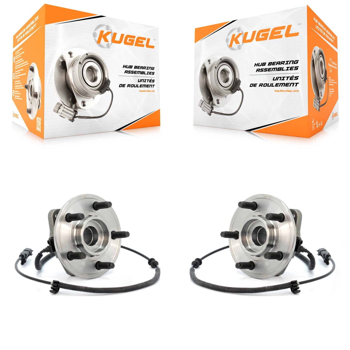 [Avant] Kit d'ensemble roulement de roue et moyeu pour Jeep Liberty Dodge Nitro K70-100324