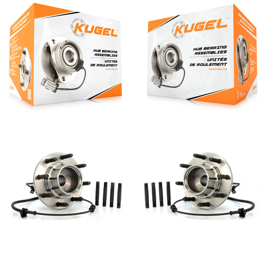 [Avant] Kit d'ensemble roulement de roue et moyeu pour Ford F-250 Super Duty F-350 Excursion K70-100380