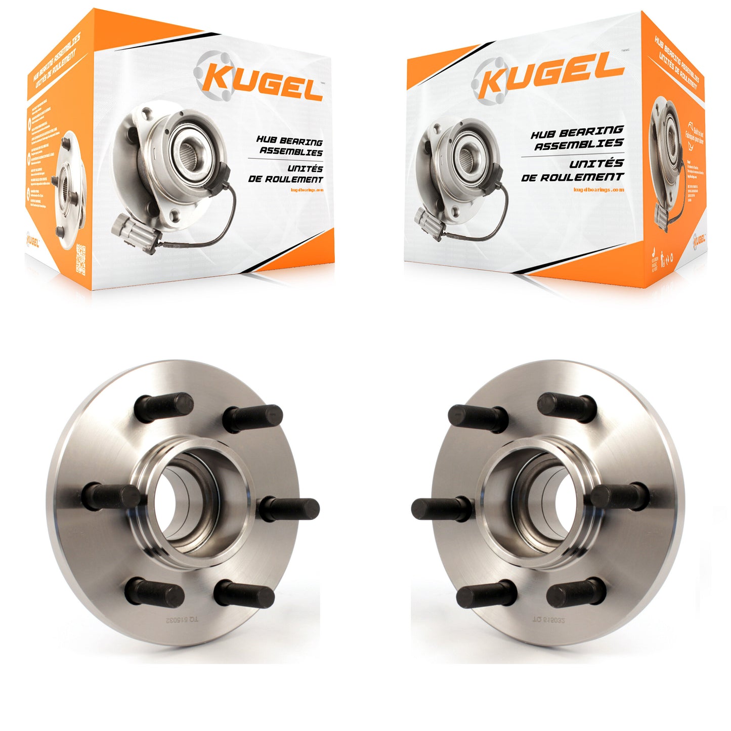 [Avant] Kit d'ensemble roulement de roue et moyeu pour Dodge Dakota Durango RWD avec 2-Wheel ABS K70-100388
