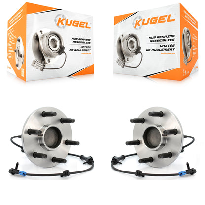 [Avant] Kit d'ensemble roulement de roue et moyeu pour Chevrolet Silverado 1500 GMC Tahoe Sierra Suburban Yukon Avalanche XL Express Classic Cadillac Escalade 2500 Savana K70-100400