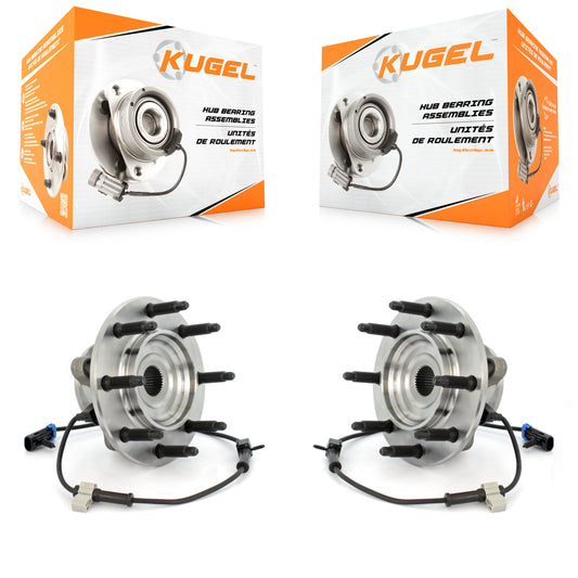 [Avant] Kit d'ensemble roulement de roue et moyeu pour Chevrolet Silverado 1500 GMC 2500 HD Sierra Classic 3500 Hummer H2 Suburban Yukon XL Avalanche K70-100403