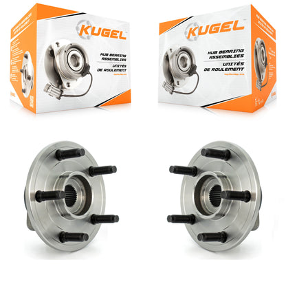 [Avant] Kit d'ensemble roulement de roue et moyeu pour 2002-2008 Dodge Ram 1500 2-Wheel ABS avec 5 Lug Wheels K70-100412