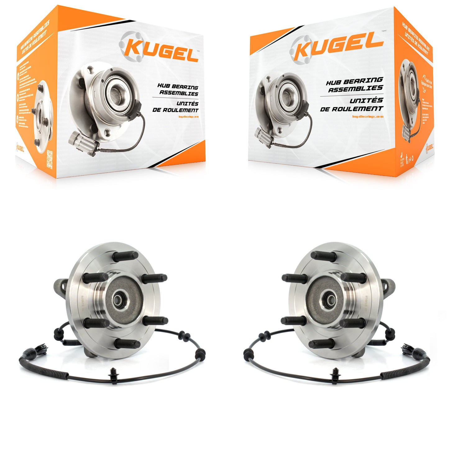 [Avant] Kit d'ensemble roulement de roue et moyeu pour Ford F-150 Lincoln Mark LT K70-100415