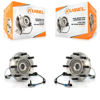 [Avant] Kit d'ensemble roulement de roue et moyeu pour Chevrolet Silverado 3500 GMC Sierra Classic 4WD K70-100423