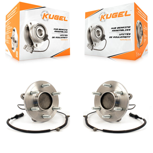 [Avant] Kit d'ensemble roulement de roue et moyeu pour 2009-2010 Ford F-150 RWD avec 6 Lug Wheels sans Heavy Duty Payload Package K70-100436