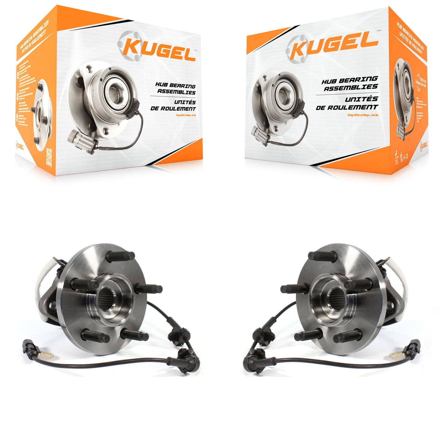 [Avant] Kit d'ensemble roulement de roue et moyeu pour Ford Ranger Mazda B4000 Square Connector 4WD K70-100445