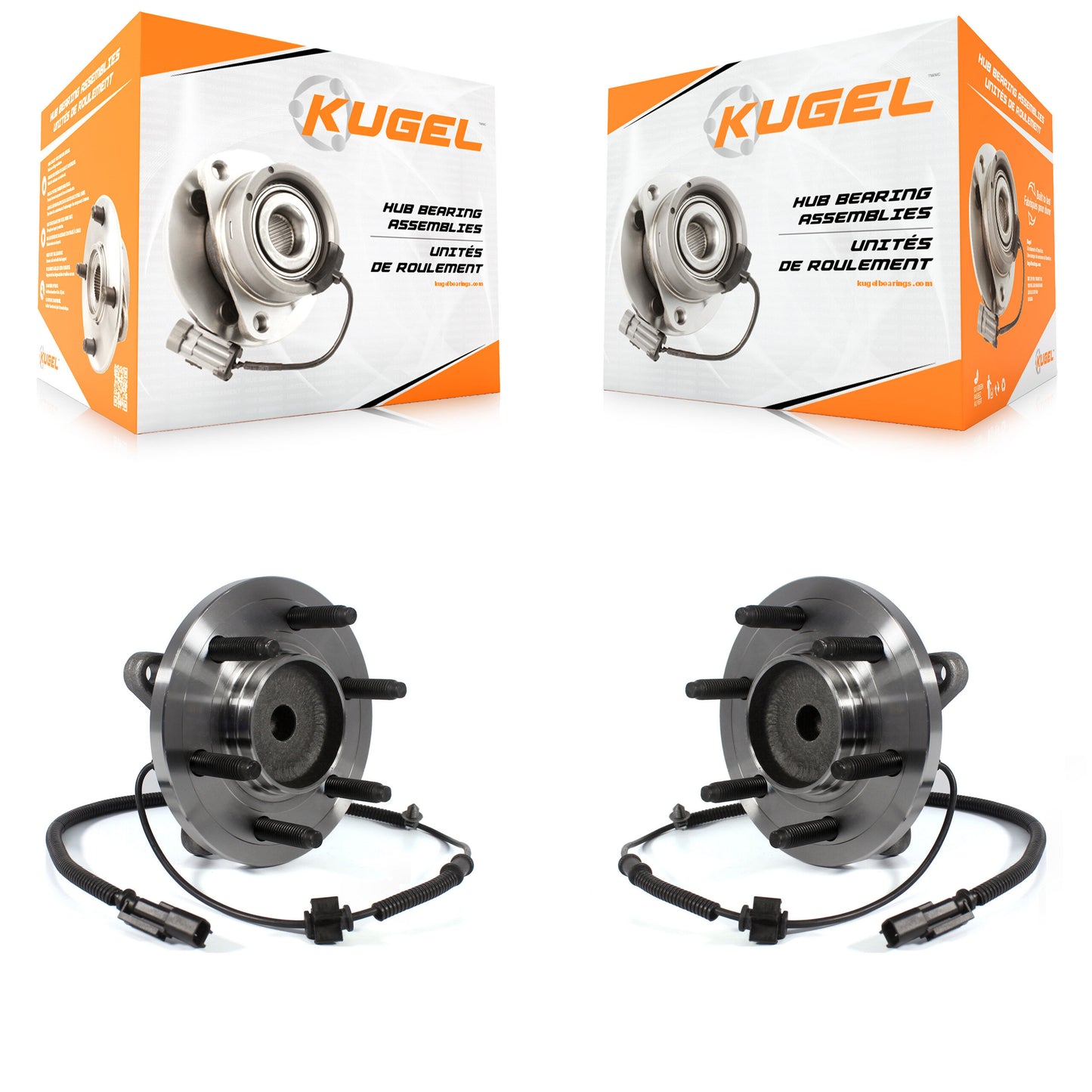 [Avant] Kit d'ensemble roulement de roue et moyeu pour 2011-2014 Ford F-150 Expedition Lincoln Navigator RWD K70-100449