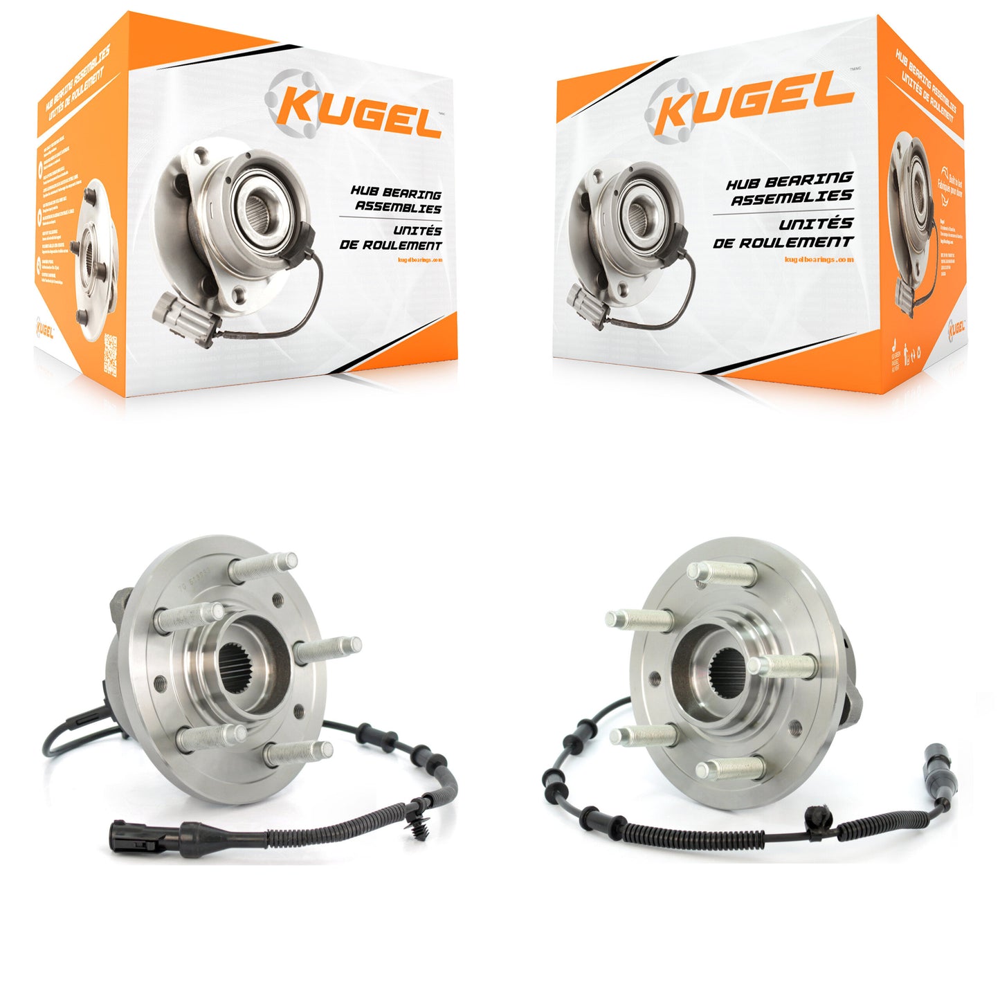 [Avant] Kit d'ensemble roulement de roue et moyeu pour 2004-2007 Ford Freestar Mercury Monterey K70-100467