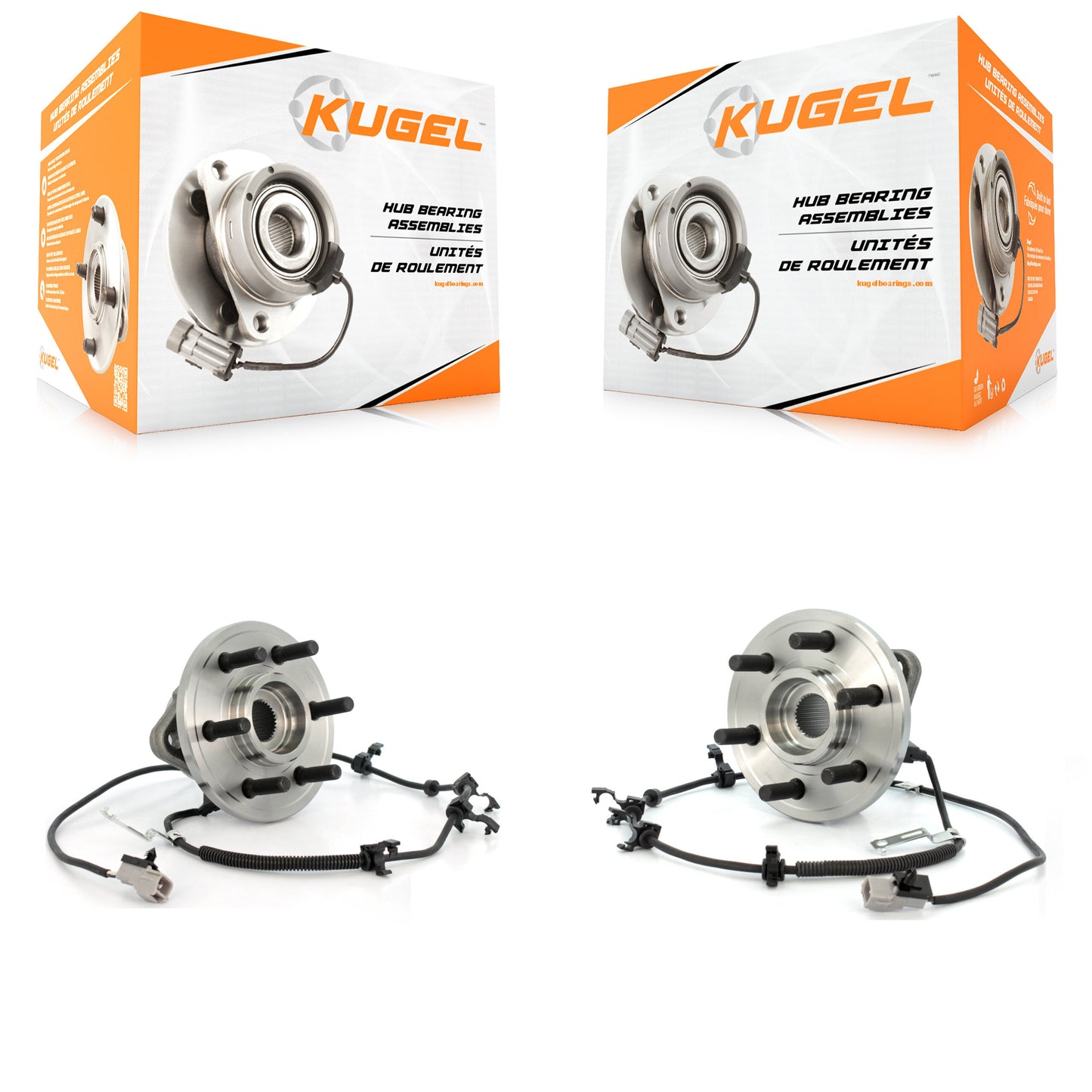 [Avant] Kit d'ensemble roulement de roue et moyeu pour Dodge Dakota Durango K70-100470