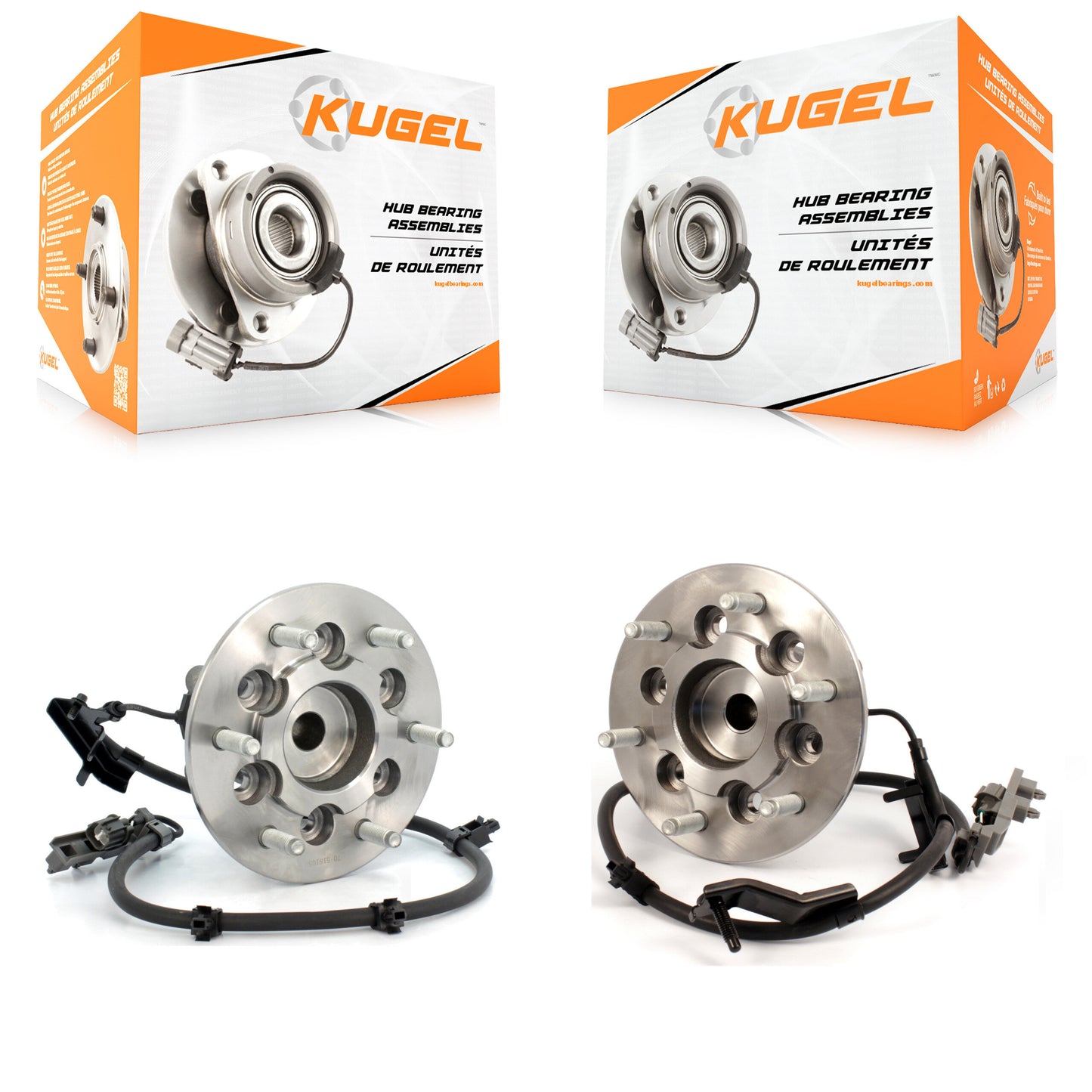 [Avant] Kit d'ensemble roulement de roue et moyeu pour Chevrolet Colorado GMC Canyon Isuzu i-290 i-280 i-370 K70-100473