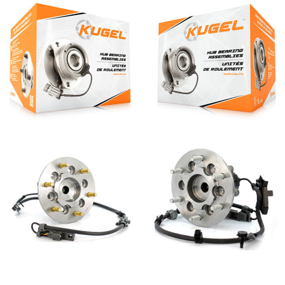 [Avant] Kit d'ensemble roulement de roue et moyeu pour Chevrolet Colorado GMC Canyon Isuzu i-290 i-280 avec Sport Chassis Package (ZQ8) K70-100475