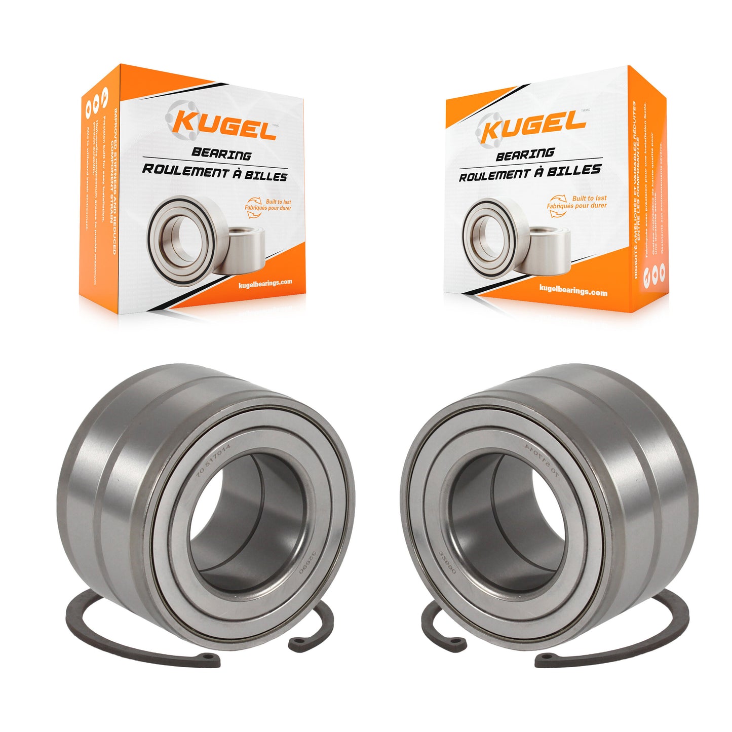 [Avant] Kit d'ensemble roulement de roue et cage pour Ford F-150 Lincoln Mark LT RWD K70-100484
