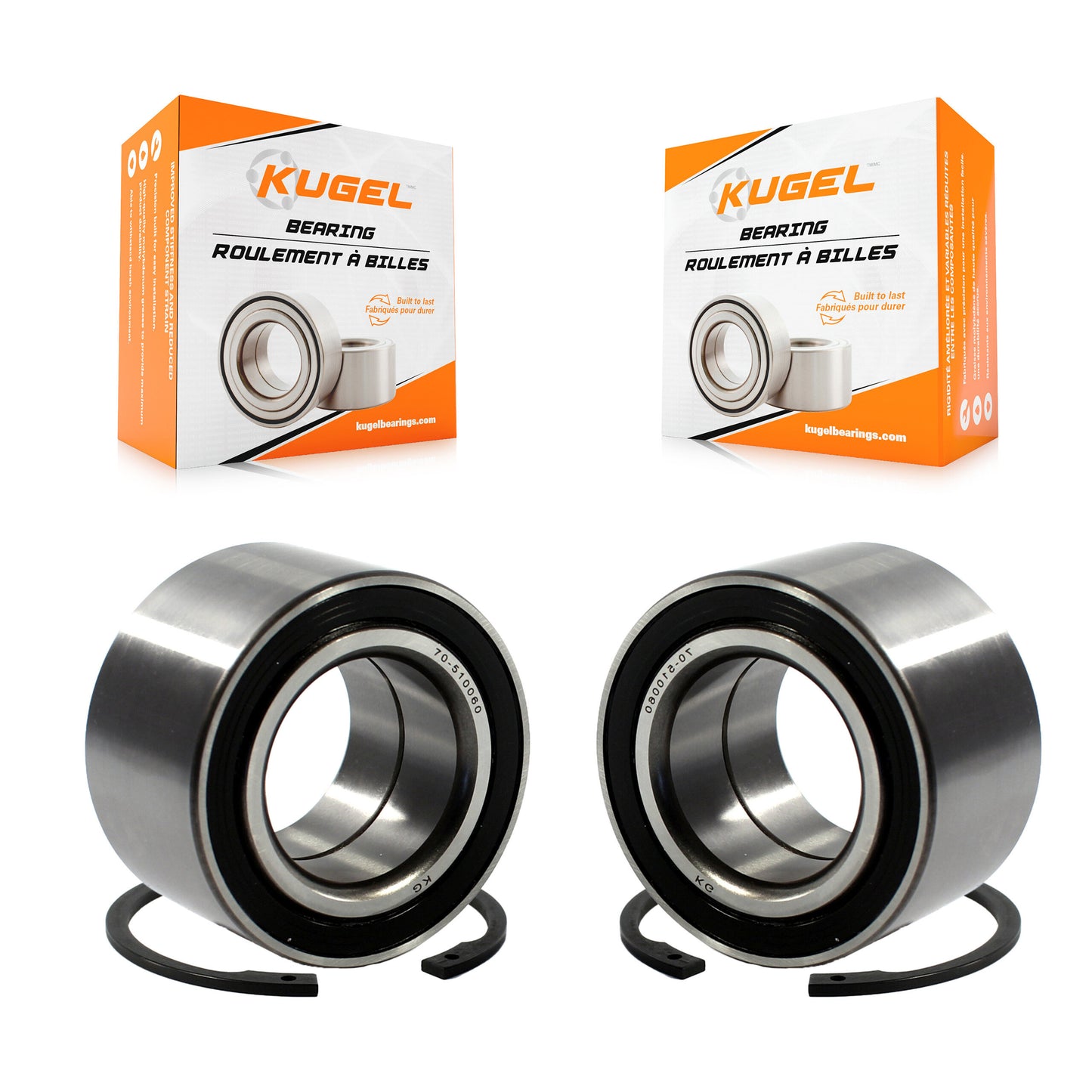 [Avant] Kit de Roulement de roue pour Nissan Altima Maxima Infiniti I35 I30 INFINITI X-Trail K70-100505