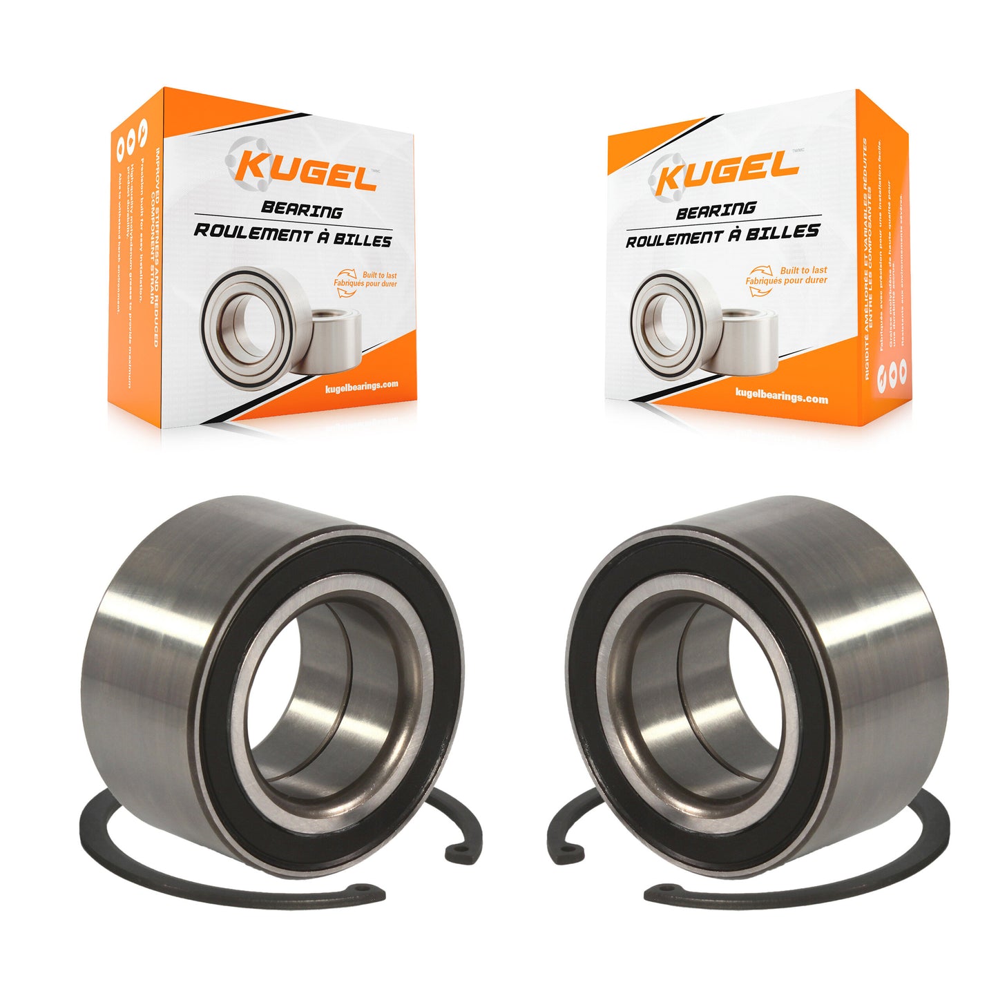 [Avant] Kit de Roulement de roue pour Toyota Camry Lexus Ford Edge Sienna ES350 Avalon Highlander Mazda CX-9 Venza Lincoln MKX RX350 RX330 Solara ES330 CX-7 6 Matrix ES300h RX400h Pontiac Vibe K70-100508