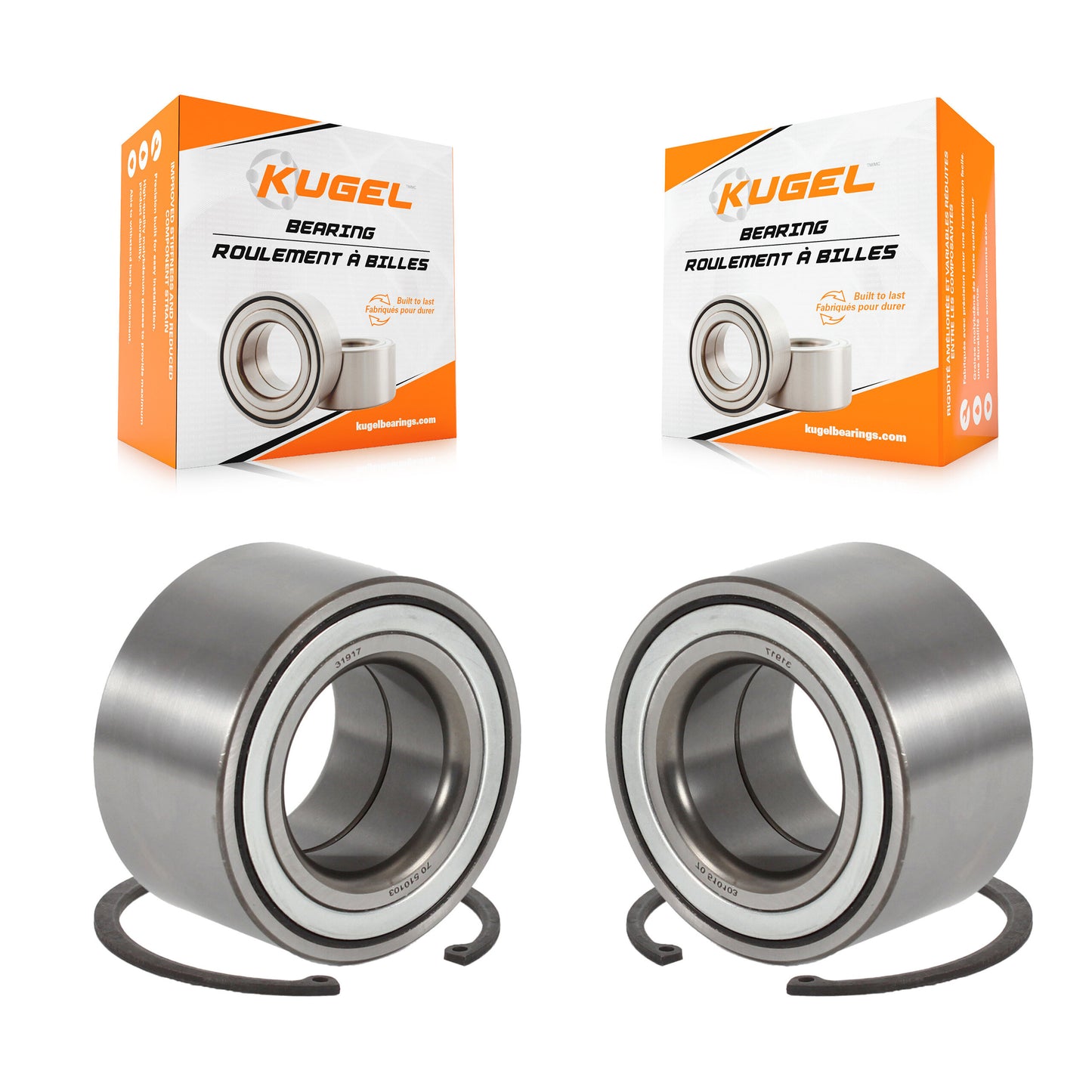 [Avant] Kit de Roulement de roue pour 2009-2013 Mazda 6 3.7L K70-100540