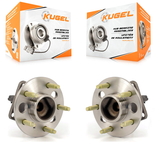 [Arrière] Kit d'ensemble roulement de roue et moyeu pour Buick LeSabre Cadillac Lucerne DeVille DTS Park Avenue Pontiac Chevrolet Malibu Bonneville Grand Am Seville Oldsmobile Aurora Riviera Cutlass Reatta K70-100558