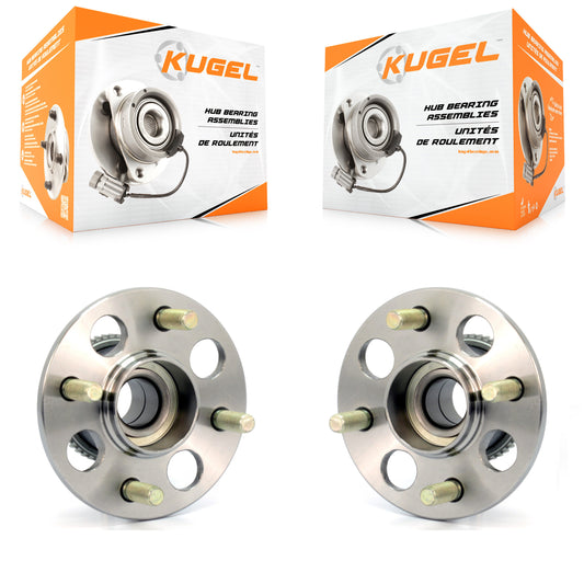 [Arrière] Kit d'ensemble roulement de roue et moyeu pour 1996-2000 Honda Civic Drum rear brakes avec 4-Wheel ABS K70-100566