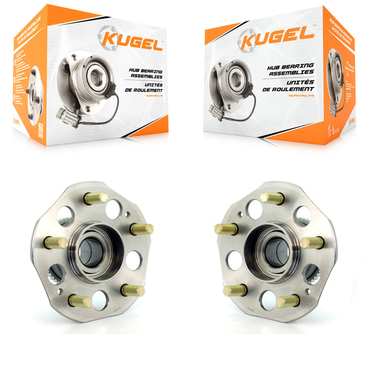 [Arrière] Kit d'ensemble roulement de roue et moyeu pour 1997-2001 Honda Prelude K70-100569