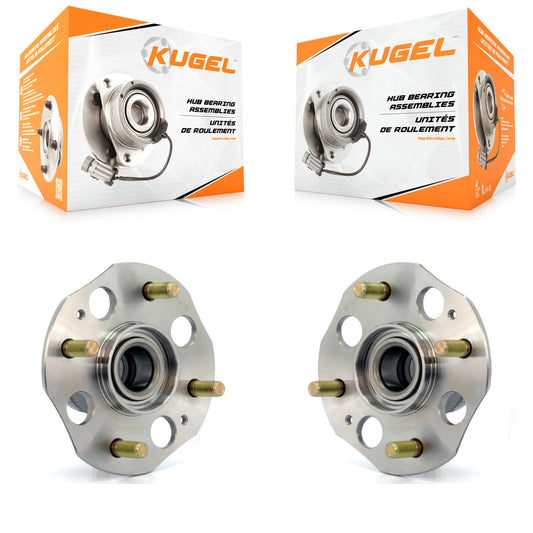 [Arrière] Kit d'ensemble roulement de roue et moyeu pour 1998-2002 Honda Accord 2.3L avec Drum rear brakes Non-ABS K70-100585