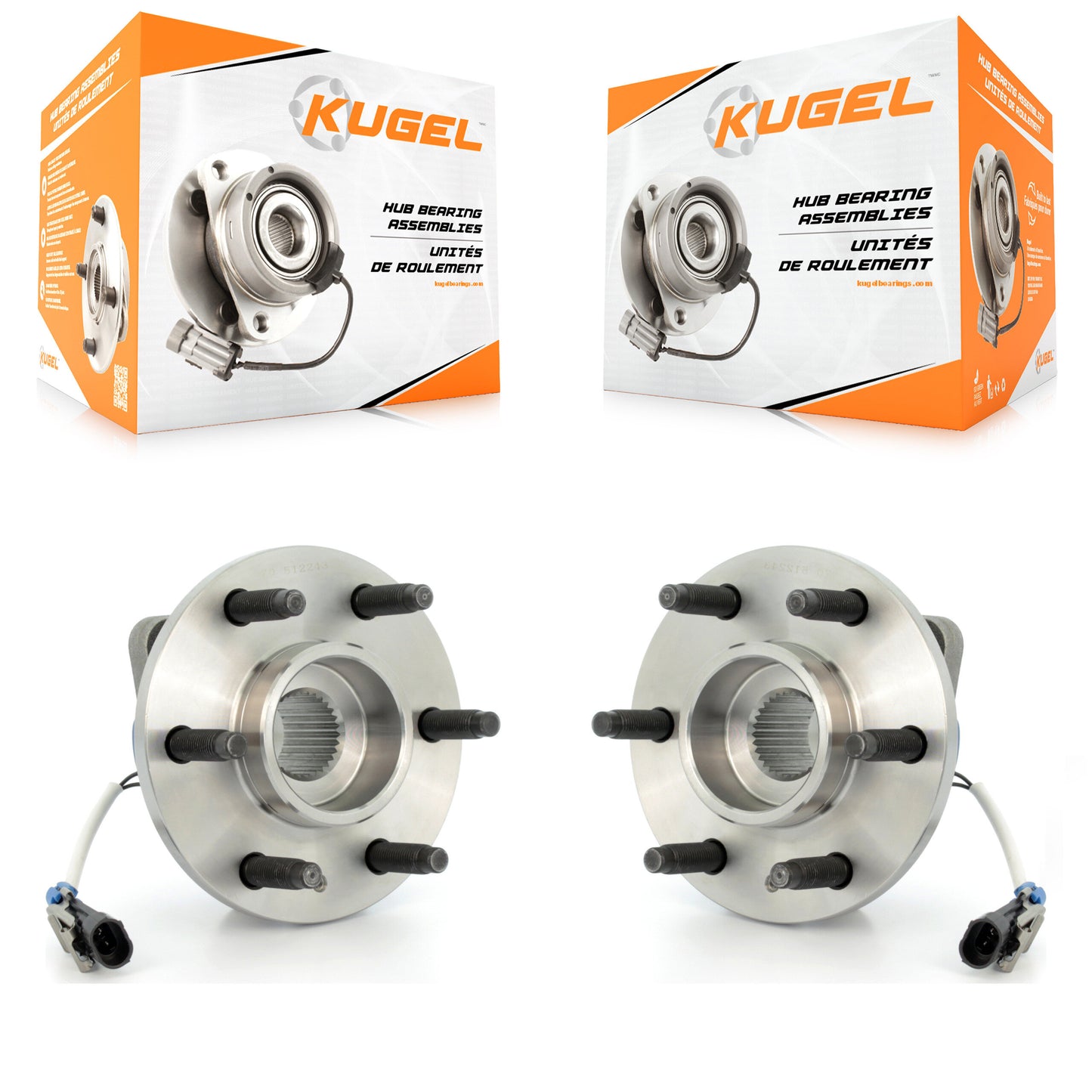 [Arrière] Kit d'ensemble roulement de roue et moyeu pour Cadillac CTS SRX STS K70-100615