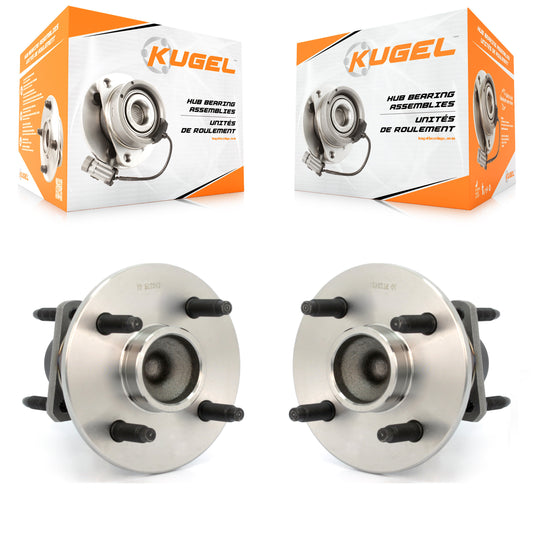 [Arrière] Kit d'ensemble roulement de roue et moyeu pour Chevrolet Cobalt Saturn Ion Pontiac G5 Pursuit avec 4 Lug Wheels 4-Wheel ABS K70-100616