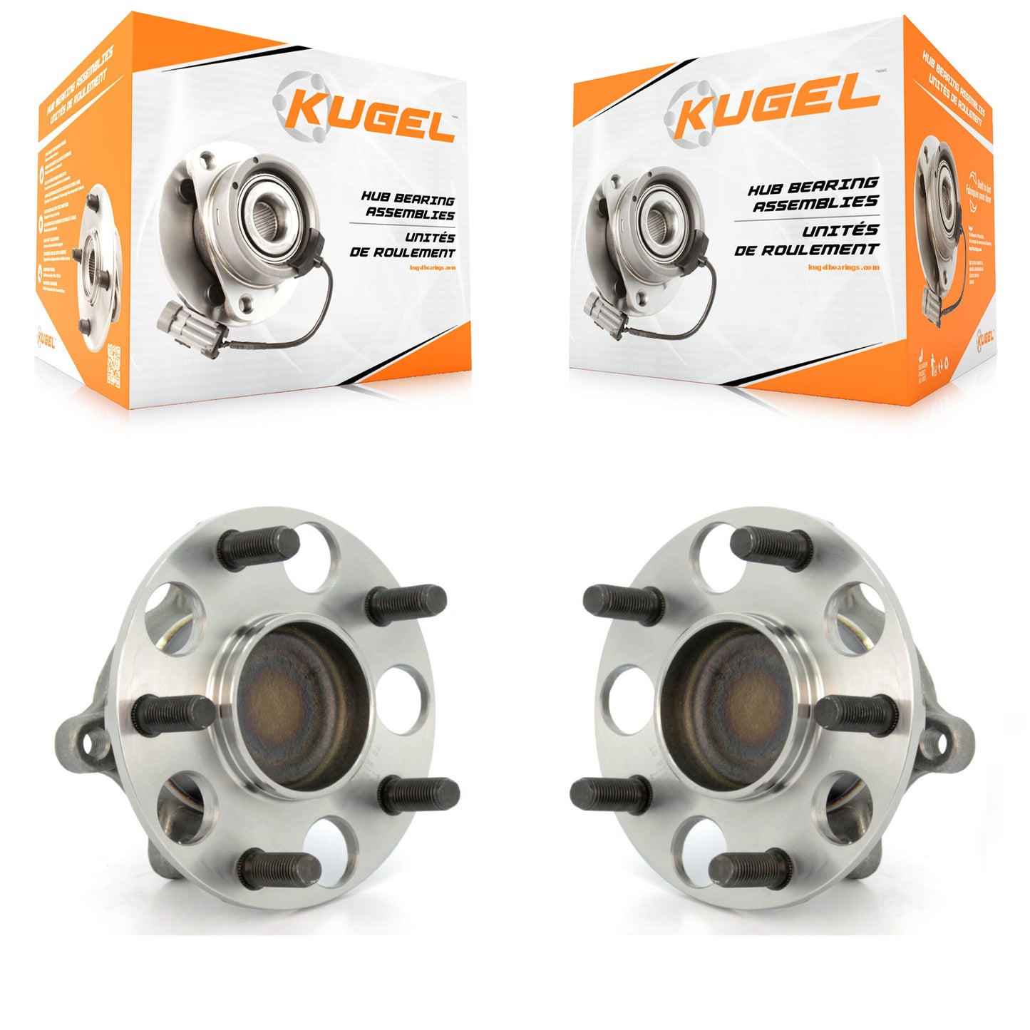 [Arrière] Kit d'ensemble roulement de roue et moyeu pour Honda Civic K70-100621