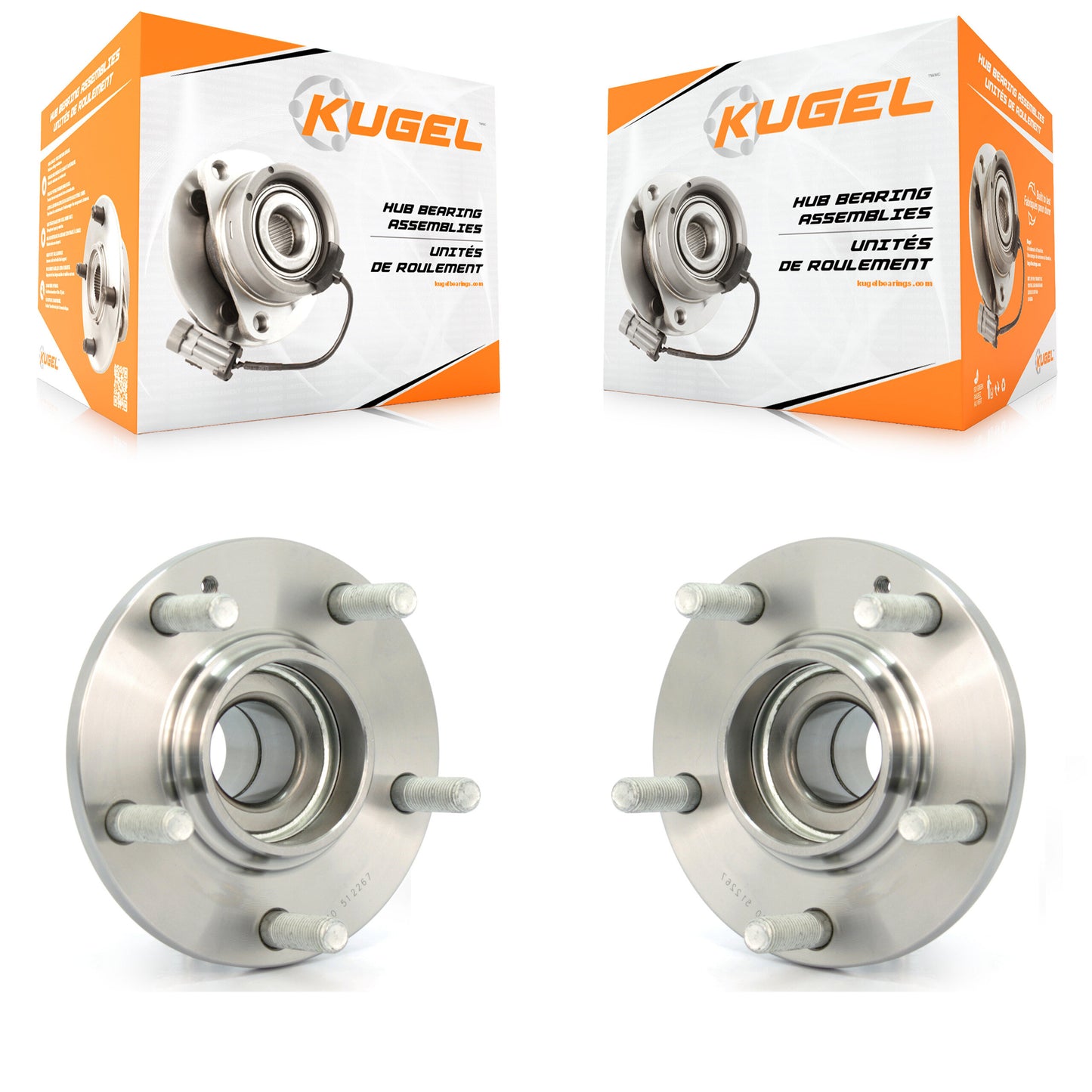 [Arrière] Kit d'ensemble roulement de roue et moyeu pour Kia Sportage Hyundai Tucson FWD K70-100625