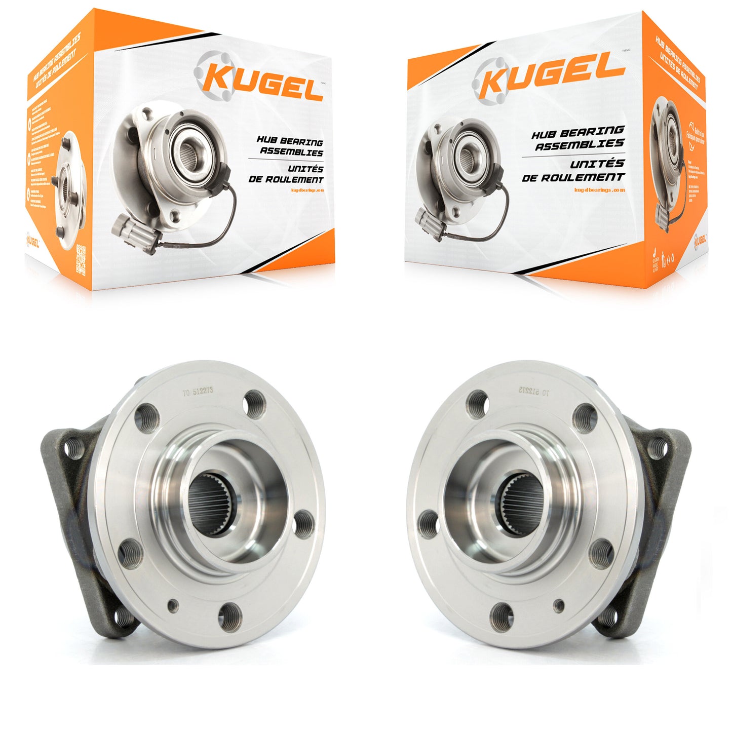 [Arrière] Kit d'ensemble roulement de roue et moyeu pour Volvo XC90 AWD K70-100629