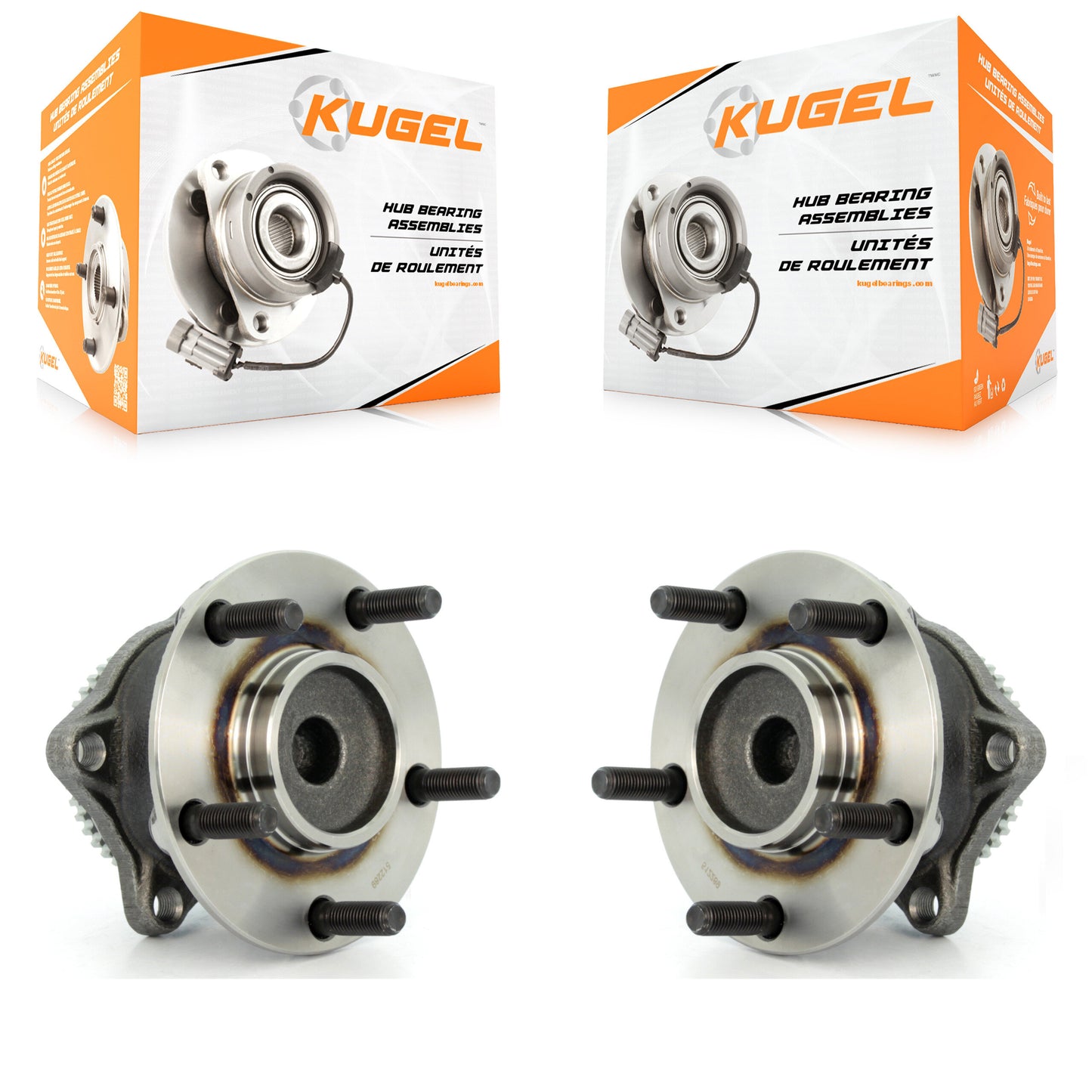 [Arrière] Kit d'ensemble roulement de roue et moyeu pour Mitsubishi Endeavor FWD K70-100637