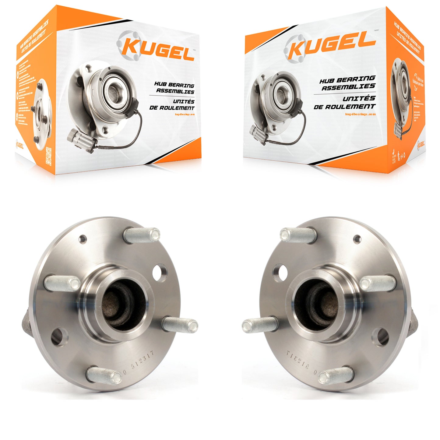 [Arrière] Kit d'ensemble roulement de roue et moyeu pour Suzuki Forenza Reno Verona Chevrolet Optra Epica Non-ABS K70-100654