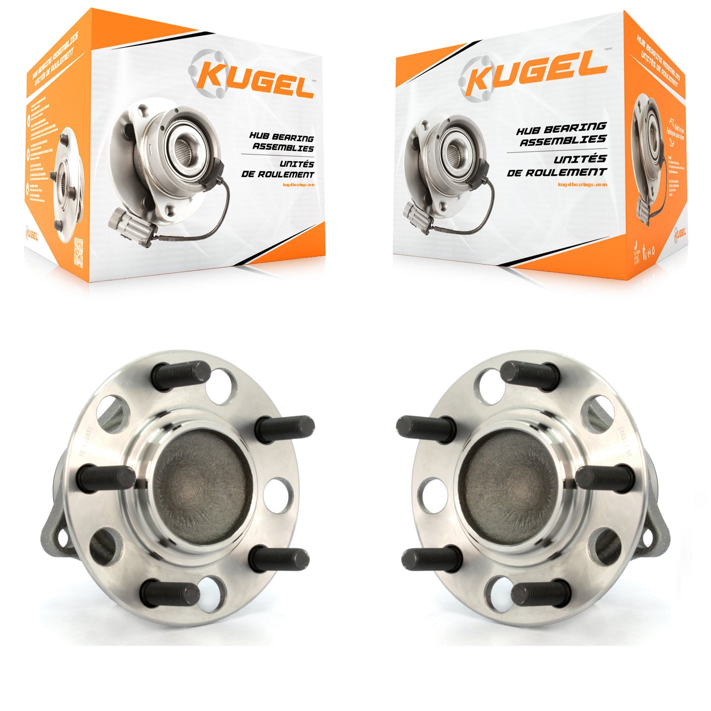 [Arrière] Kit d'ensemble roulement de roue et moyeu pour Jeep Dodge Patriot Chrysler Compass Avenger 200 Caliber Sebring K70-100667