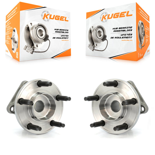 [Arrière] Kit d'ensemble roulement de roue et moyeu pour 2007-2010 Ford Edge Lincoln MKX AWD K70-100670