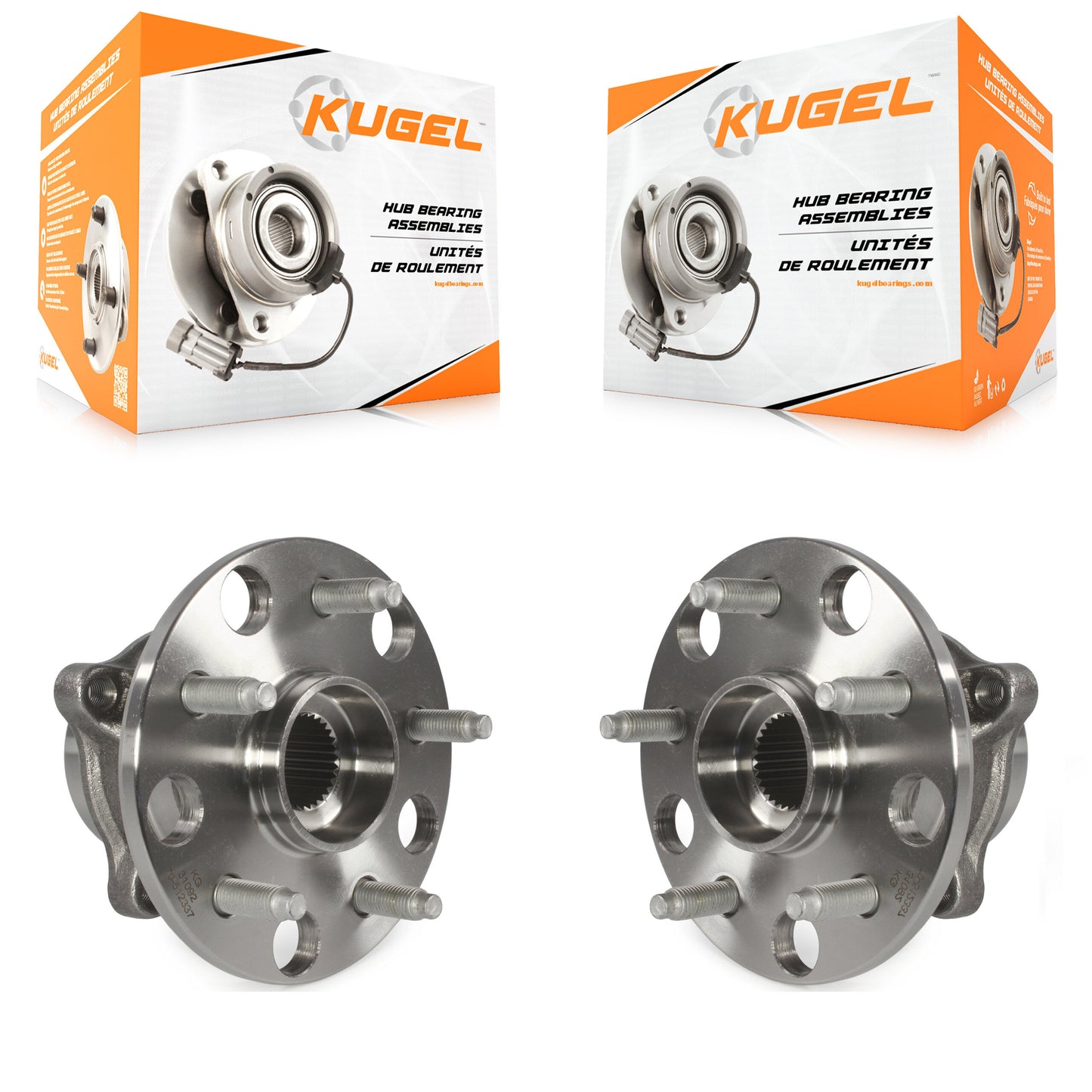 [Arrière] Kit d'ensemble roulement de roue et moyeu pour Lexus IS250 IS350 GS350 GS300 GS430 RC F IS GS450h GS GS460 K70-100672