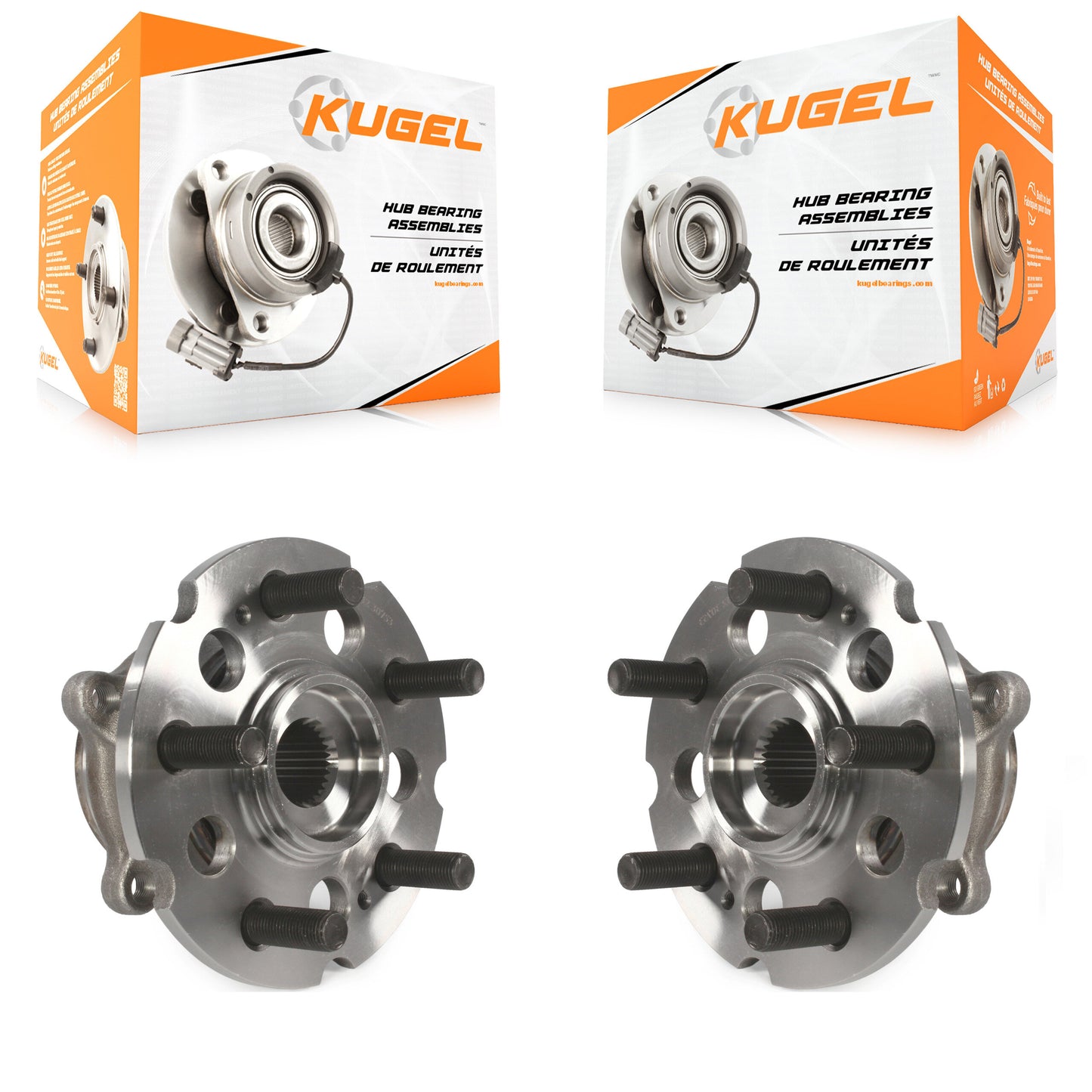 [Arrière] Kit d'ensemble roulement de roue et moyeu pour Honda Pilot Acura MDX ZDX K70-100677