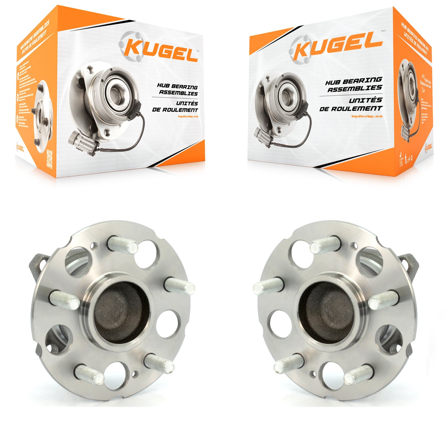 [Arrière] Kit d'ensemble roulement de roue et moyeu pour Honda CR-V Crosstour Accord FWD K70-100678