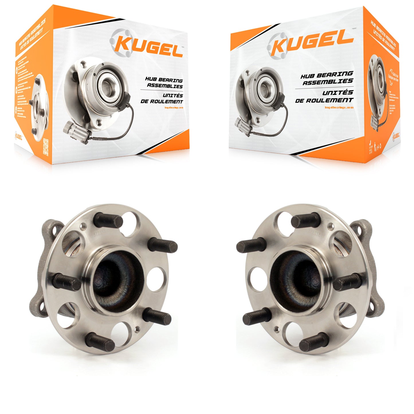 [Arrière] Kit d'ensemble roulement de roue et moyeu pour Honda Accord Acura TSX K70-100684