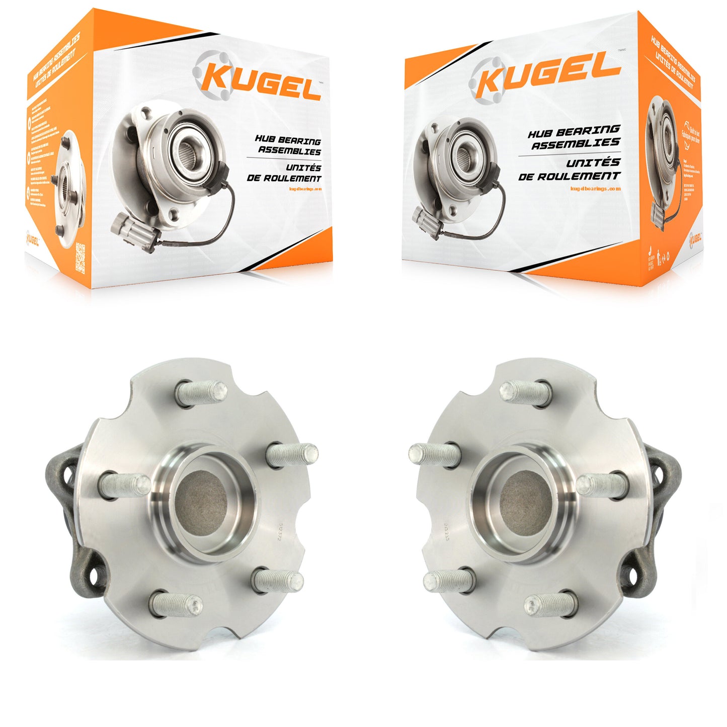 [Arrière] Kit d'ensemble roulement de roue et moyeu pour Toyota RAV4 Lexus NX200t Scion NX300 tC Corolla iM HS250h NX300h K70-100693