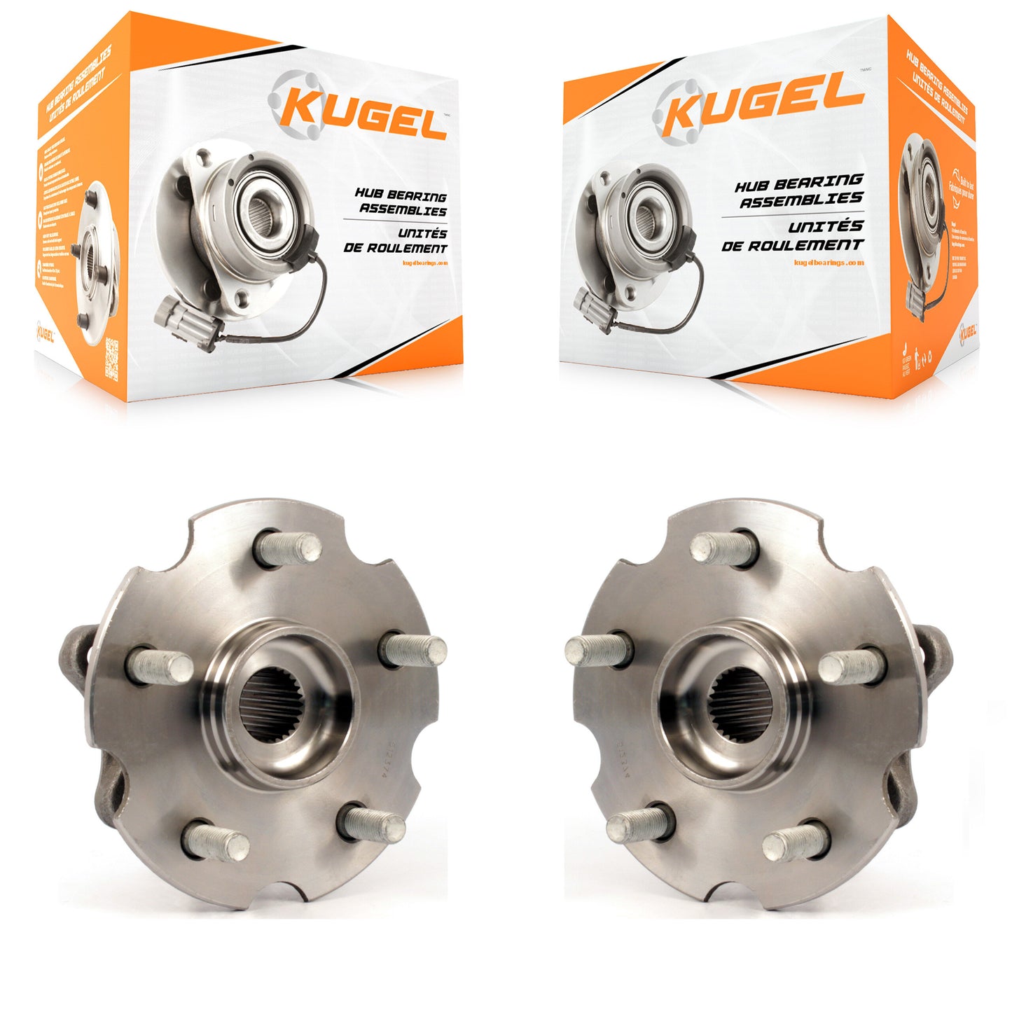 [Arrière] Kit d'ensemble roulement de roue et moyeu pour Toyota RAV4 Lexus NX200t NX300 NX300h K70-100695