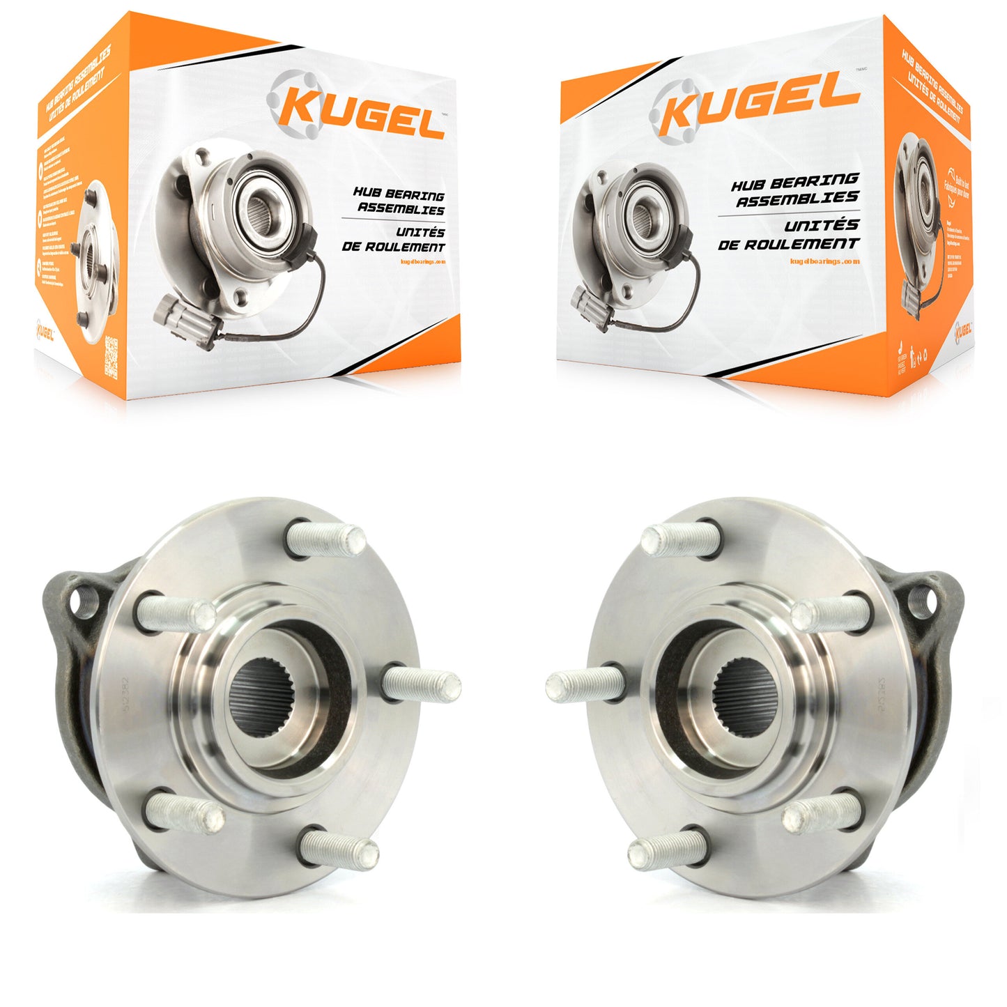 [Arrière] Kit d'ensemble roulement de roue et moyeu pour Mitsubishi Lancer Outlander Sport K70-100700