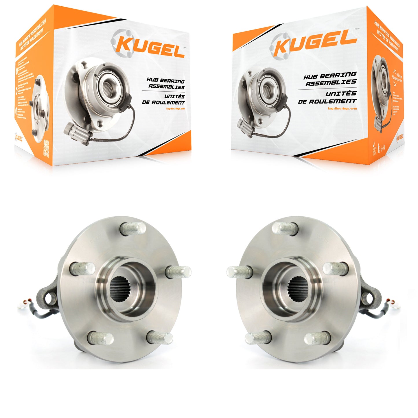 [Arrière] Kit d'ensemble roulement de roue et moyeu pour 2007-2013 Suzuki SX4 AWD K70-100708