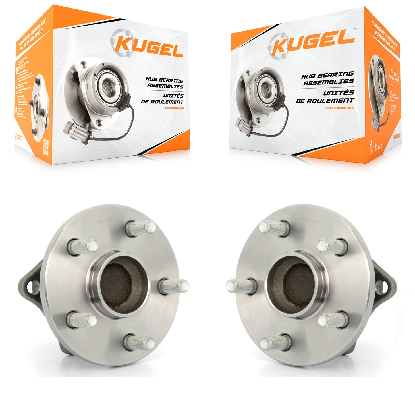 [Arrière] Kit d'ensemble roulement de roue et moyeu pour Toyota Corolla Matrix Pontiac Vibe K70-100713