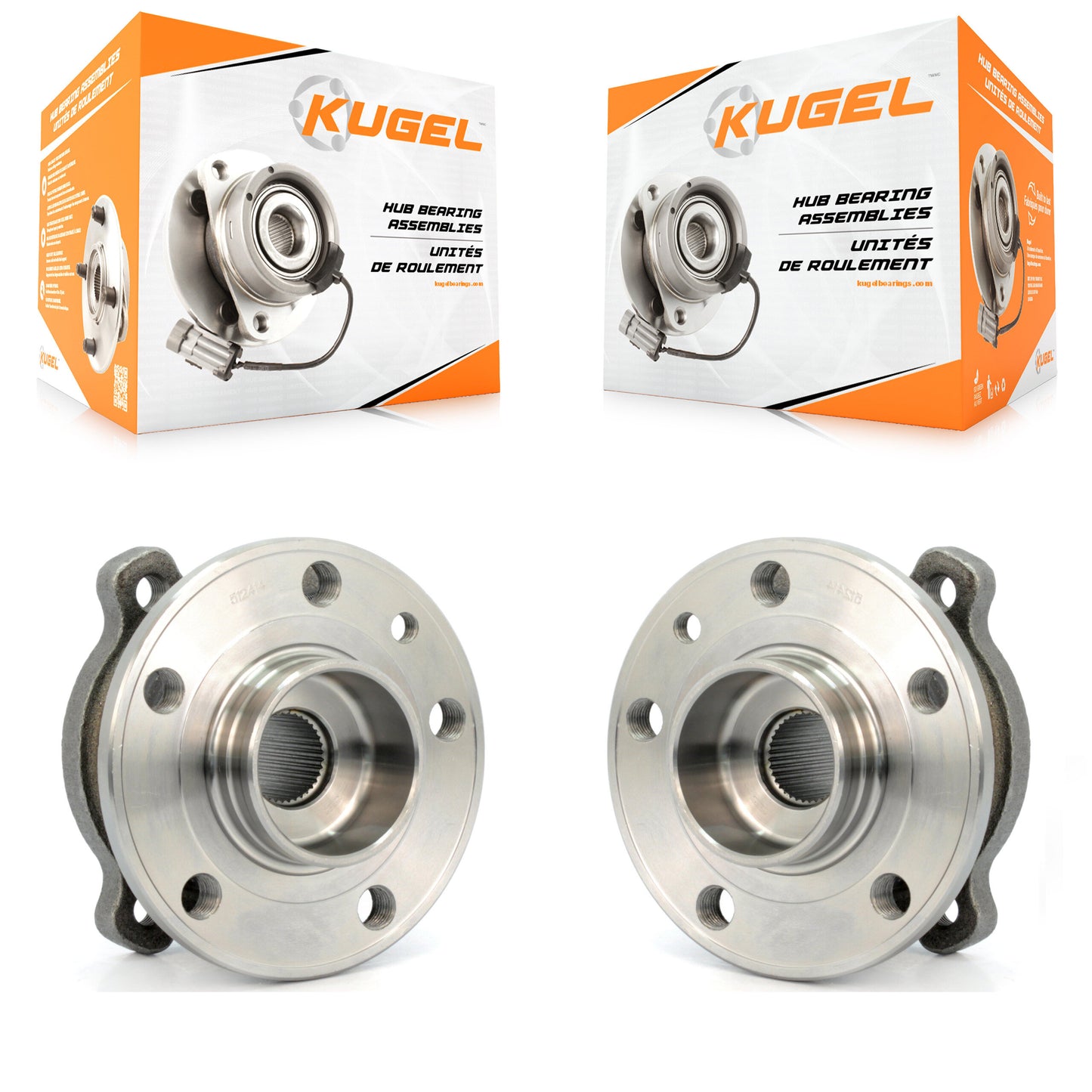 [Arrière] Kit d'ensemble roulement de roue et moyeu pour Volvo S60 XC70 S80 V60 Cross Country K70-100720