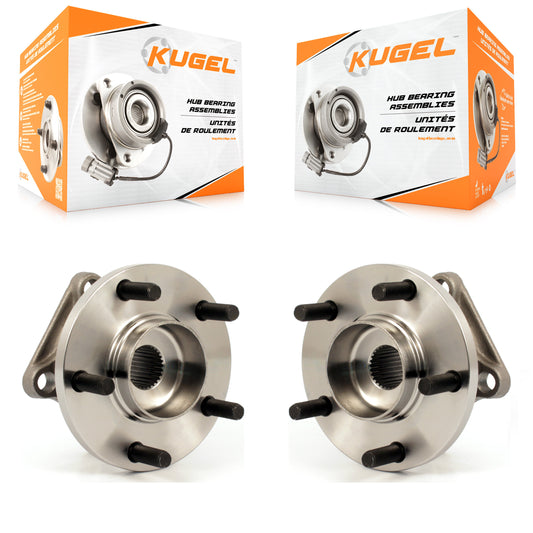 [Arrière] Kit d'ensemble roulement de roue et moyeu pour 2007-2015 Mazda CX-9 AWD K70-100734